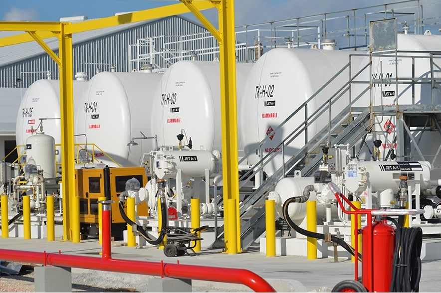 Airport tanks
